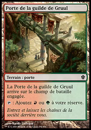 Commander 2013 - Porte de la guilde de Gruul