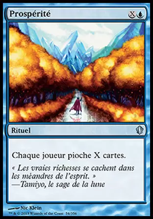 Commander 2013 - Prospérité