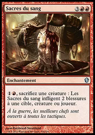 Commander 2013 - Sacres du sang