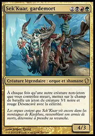 Commander 2013 - Sek\'Kuar, gardemort