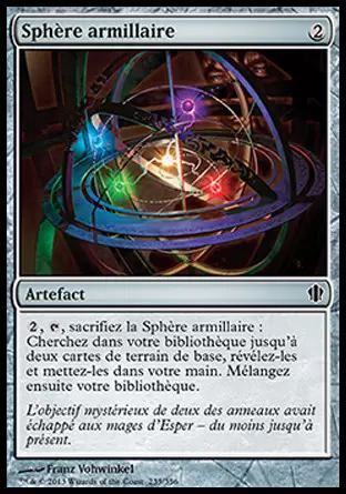 Commander 2013 - Sphère armillaire