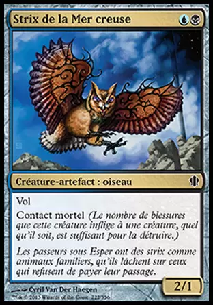 Commander 2013 - Strix de la Mer creuse