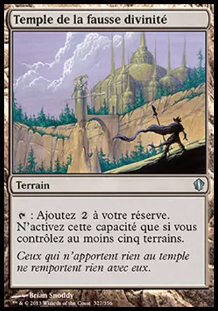 Commander 2013 - Temple de la fausse divinité