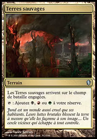 Commander 2013 - Terres sauvages