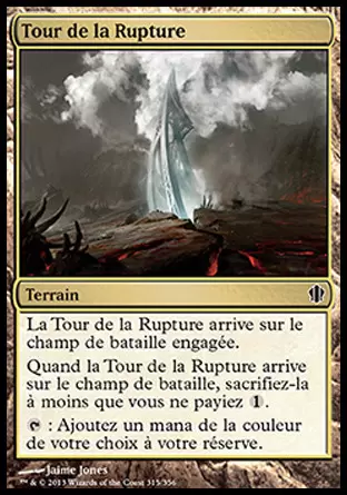 Commander 2013 - Tour de la Rupture
