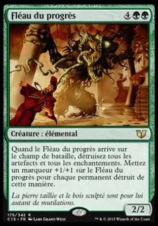 Commander 2015 - Fléau du progrès