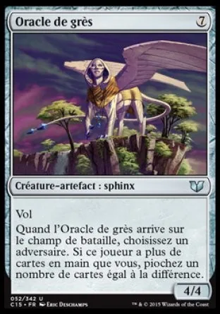 Commander 2015 - Oracle de grès