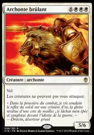 Commander 2016 - Archonte brûlant