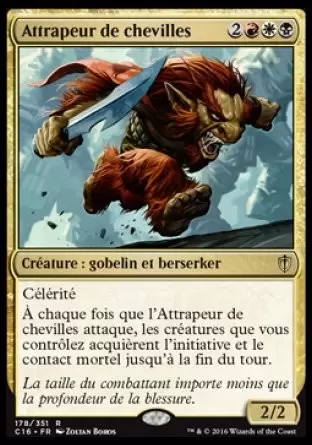 Commander 2016 - Attrapeur de chevilles