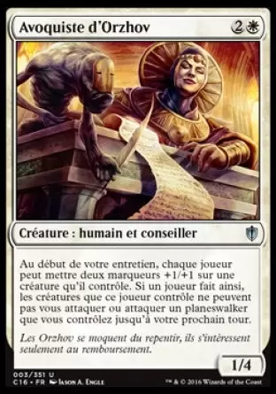 Commander 2016 - Avoquiste d\'Orzhov