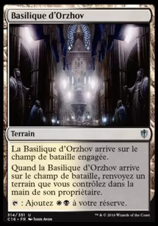 Commander 2016 - Basilique d\'Orzhov