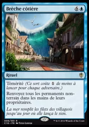 Commander 2016 - Brèche côtière