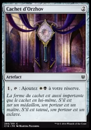 Commander 2016 - Cachet d\'Orzhov