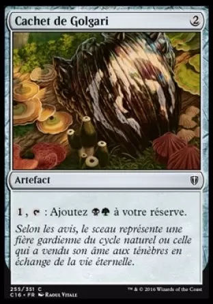 Commander 2016 - Cachet de Golgari