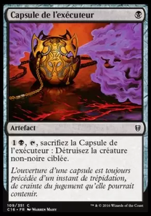 Commander 2016 - Capsule de l\'exécuteur