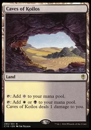 Commander 2016 - Cavernes de Koïlos