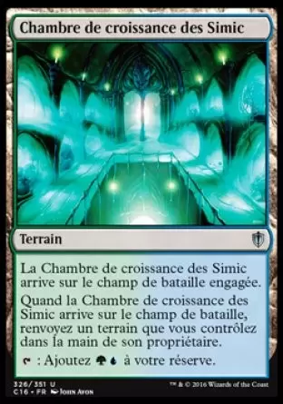 Commander 2016 - Chambre de croissance des Simic