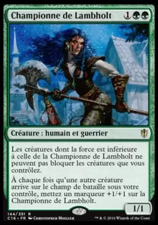 Commander 2016 - Championne de Lambholt