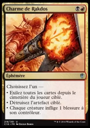 Commander 2016 - Charme de Rakdos