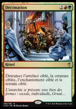 Commander 2016 - Décimation