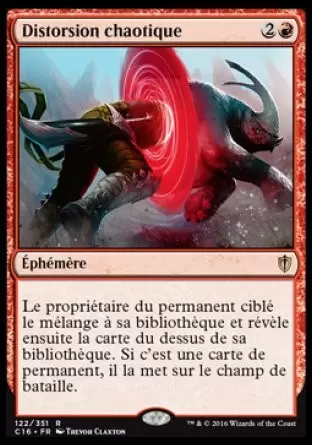 Commander 2016 - Distorsion chaotique