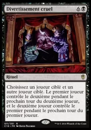 Commander 2016 - Divertissement cruel
