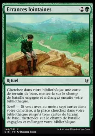 Commander 2016 - Errances lointaines