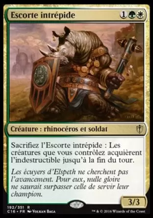 Commander 2016 - Escorte intrépide