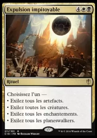 Commander 2016 - Expulsion impitoyable