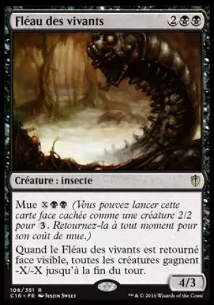 Commander 2016 - Fléau des vivants