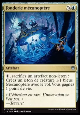 Commander 2016 - Fonderie mécanoptère