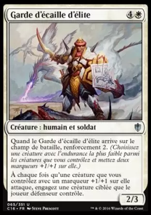 Commander 2016 - Garde d\'écaille d\'élite