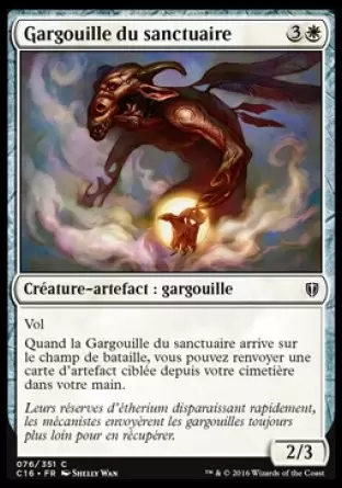 Commander 2016 - Gargouille du sanctuaire
