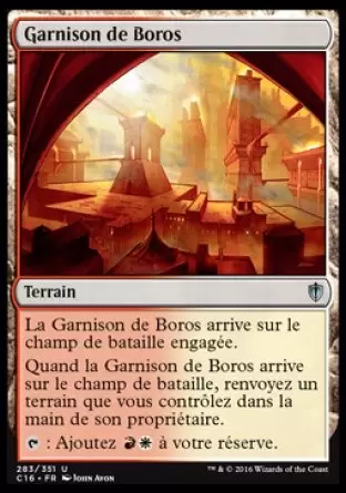 Commander 2016 - Garnison de Boros
