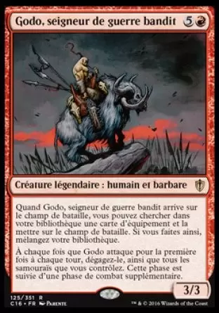 Commander 2016 - Godo, seigneur de guerre bandit
