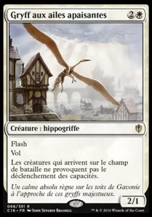 Commander 2016 - Gryff aux ailes apaisantes