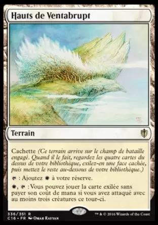 Commander 2016 - Hauts de Ventabrupt