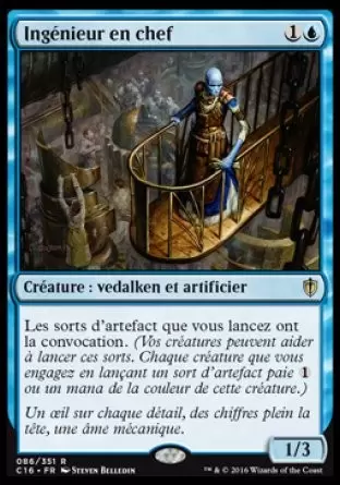 Commander 2016 - Ingénieur en chef