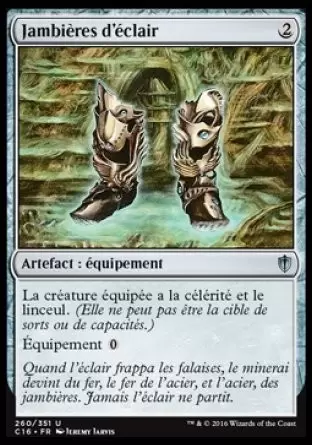 Commander 2016 - Jambières d\'éclair