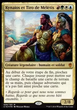 Commander 2016 - Kynaios et Tiro de Mélétis