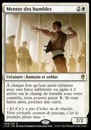 Commander 2016 - Mentor des humbles
