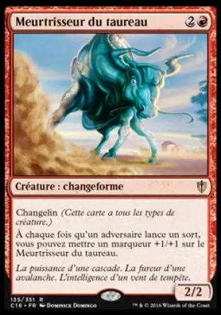 Commander 2016 - Meurtrisseur du taureau