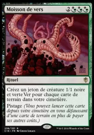 Commander 2016 - Moisson de vers