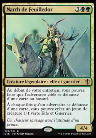 Commander 2016 - Narth de Feuilledor