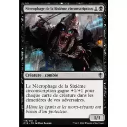 Nécrophage de la Sixième circonscription