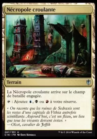 Commander 2016 - Nécropole croulante
