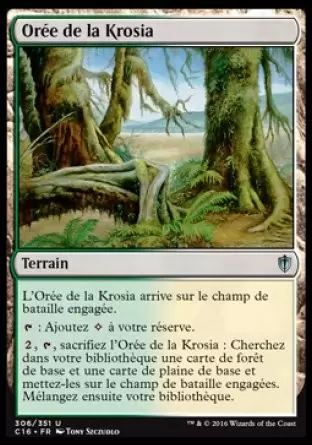Commander 2016 - Orée de la Krosia