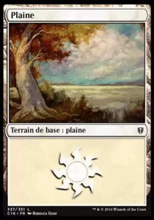 Commander 2016 - Plaine