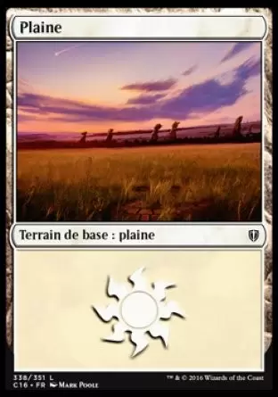 Commander 2016 - Plaine