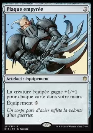 Commander 2016 - Plaque empyrée